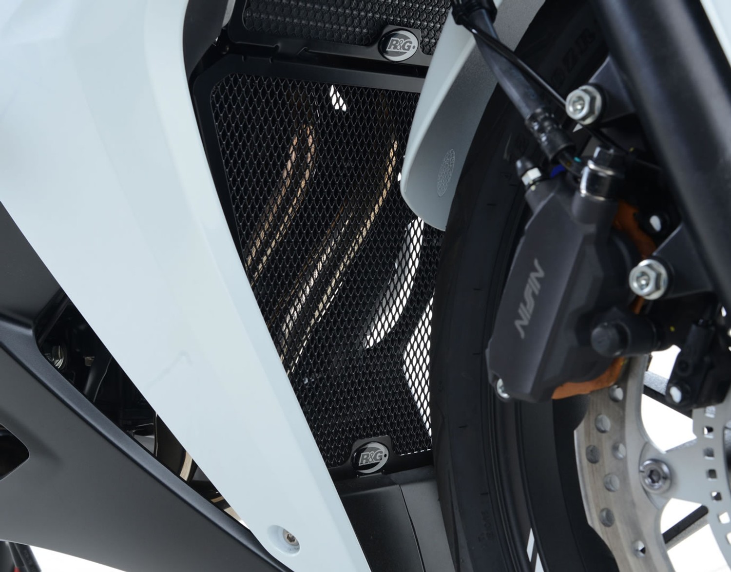 R&G Racing Downpipe Grille for Honda CBR500R '16-'18 R&G Racing Downpipe Grille for Honda CBR500R '16-'18